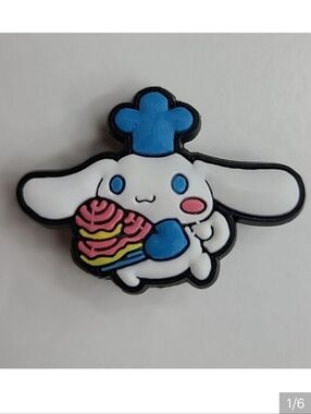 Cinnamoroll Chef Croc Charm Cinnamon Rolls Kawaii Hello Kitty Sanrio Jibbitz